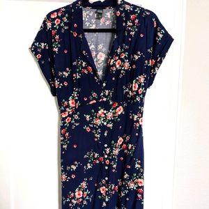 Floral midi dress